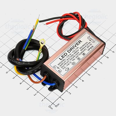 Bộ Nguồn LED 8-12W Chống Nước, Vào 100~260VAC, Ra 25~42VDC, 300mA