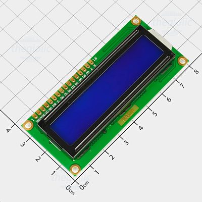 LCD 1602 Nền Xanh Dương Chữ Trắng 5V