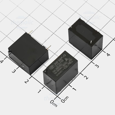 HF32F-G-012-HS Rơ Le 12VDC 10A SPST 4 Chân