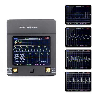 DSO112A Máy Hiện Sóng Bỏ Túi Màn Hình Cảm Ứng 1 Kênh 2Mhz