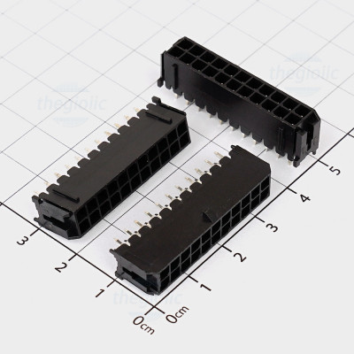 Đầu Nối MX3.0mm 22 Chân Thẳng 2 Hàng Xuyên Lỗ