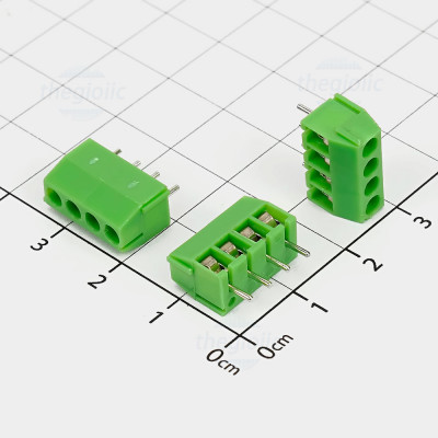 KF350-4-V Domino 4 Chân Thẳng 3.5mm 300V 10A Hàn PCB