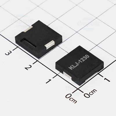 KLJ-1230 Buzzer, Còi Chíp 12x12x3mm 4000Hz 75dB Dán SMD