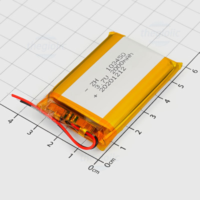 Pin Sạc Lipo 2000mAh 3.7V