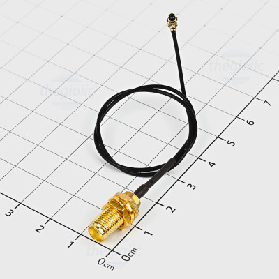 Cáp RF Đầu SMA Cái Nối 1.13Ipex Dài 25cm