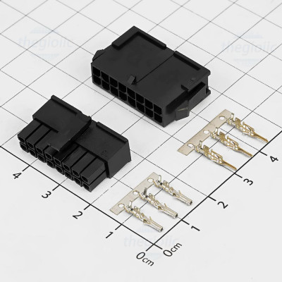 Bộ Đầu Nối MX3.0mm 16 Chân Kèm Kim Bấm Dây