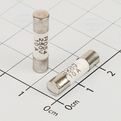 Cầu Chì Sứ 10A 5x20mm