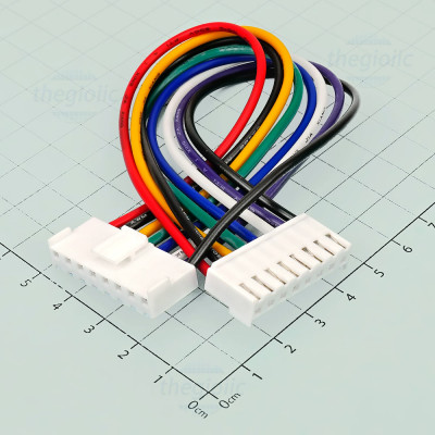 Dây Bus VH3.96 Cái-Cái 8 Tiếp Điểm 3.96mm Dài 20cm