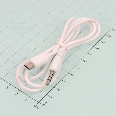 Cáp Micro USB Nối Jack 3.5mm Audio Dài 50cm