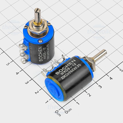 WXD3-12-333 Biến Trở 33 KOhm 1W 5% 5 Vòng