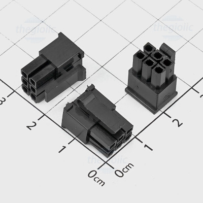 Đầu MX3.0mm Đực 6 Chân 2 Hàng Nối Dây