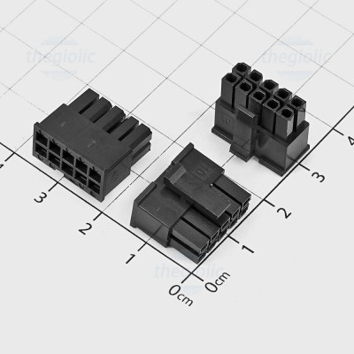 Đầu MX3.0mm Đực 10 Chân 2 Hàng Nối Dây