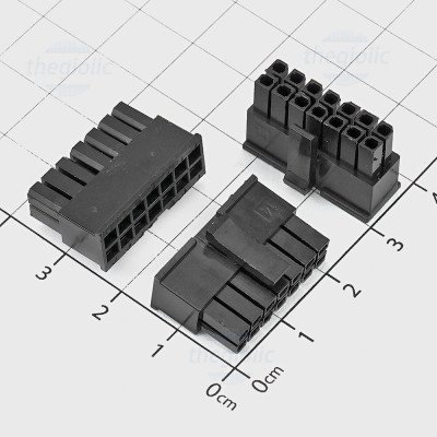 Đầu MX3.0mm Đực 14 Chân 2 Hàng Nối Dây