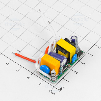 Bộ Nguồn LED 4-7W Không Vỏ, Vào 85~265VAC, Ra 8.8~30VDC, 240-260mA