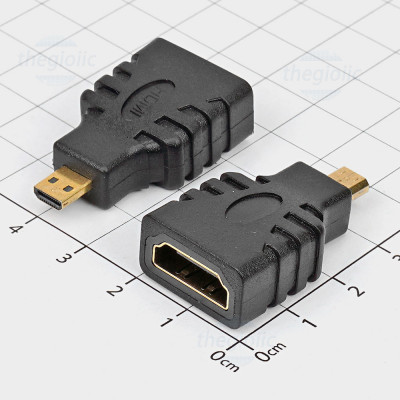 Đầu Chuyển Đổi Micro HDMI Sang Đầu Cái HDMI