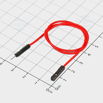 Dây Cắm Testboard Đực-Cái Dài 30cm Màu Đỏ