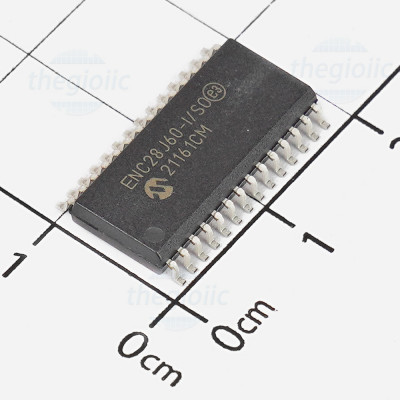 ENC28J60-I/SO IC Điều Khiển Ethernet 28-SOIC