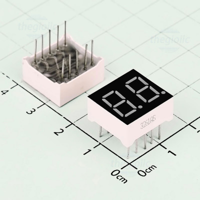3261AS LED 7 Đoạn 0.36inch Đỏ 2 Số Âm Chung