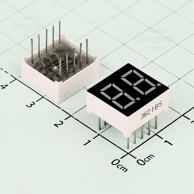 3621BS LED 7 Đoạn 0.36inch Đỏ 2 Số Dương Chung