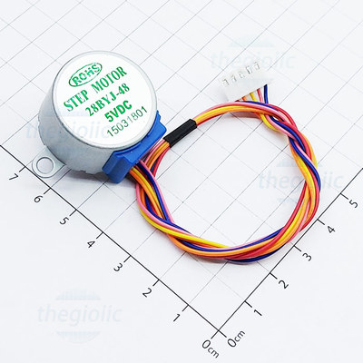 28BYJ48-5V Động Cơ Bước 4 Pha 5 Dây 5VDC