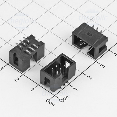 Cổng DC3 6 Chân 2 Hàng 2.54mm Dán SMD