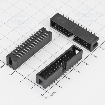 Cổng DC3 26 Chân 2 Hàng 2.54mm Dán SMD