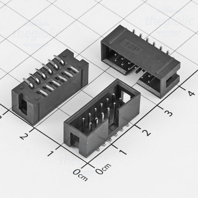 Cổng DC3 12 Chân 2 Hàng 2.54mm Dán SMD