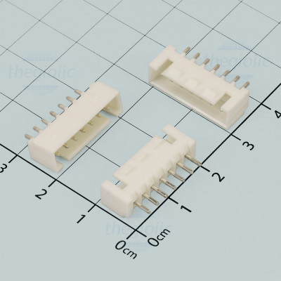 Đầu XHB-7A 2.54mm 7 Chân Thẳng Xuyên Lỗ