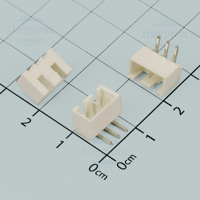 Đầu XHB-3AW 2.54mm 3 Chân Cong Xuyên Lỗ