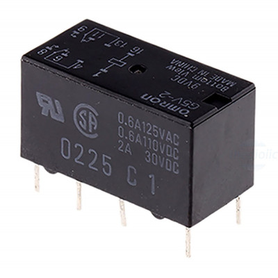 G5V-2-9VDC Rơ Le 9VDC 2A DPDT 8 Chân