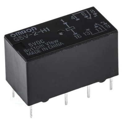 G5V-2-H1-5VDC Rơ Le 5VDC 2A DPDT 8 Chân