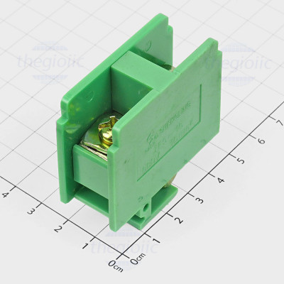 JF5-16/1 Terminal Khối Gắn Ray 1 Cực 80A 660V Cỡ Dây 16mm²