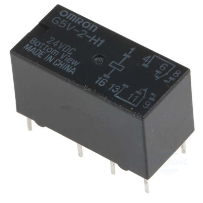 G5V-2-H1-24VDC Rơ Le 24VDC 1A DPDT 8 Chân