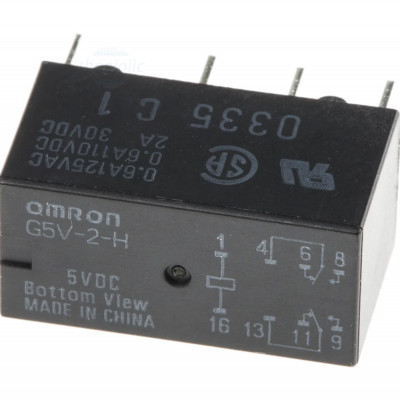 G5V-2-H-5VDC Rơ Le 5VDC 2A DPDT 8 Chân