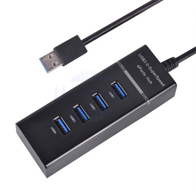 Bộ Chia USB HUB 4 Cổng USB 3.0 Màu Đen