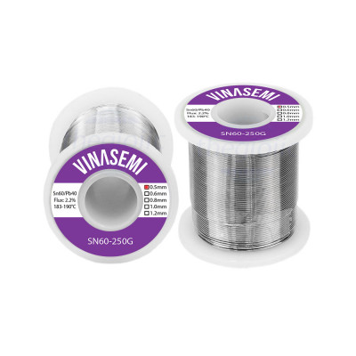 Thiếc Hàn Vinasemi 0.5 Sn60 Pb40 250G