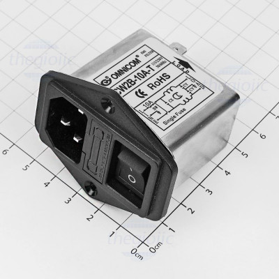 CW2B-10A-T Bộ Lọc Nguồn 1 Pha 10A 115/250V