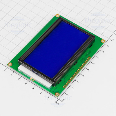 LCD 12864 Nền Xanh Dương Chữ Trắng 5V