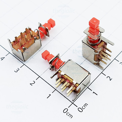 PS-22F03 Công Tắc Nhấn Giữ 6 Chân