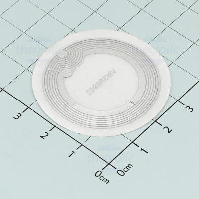 Nhãn NFC IC RFID Tag 40mm 13.56Mhz