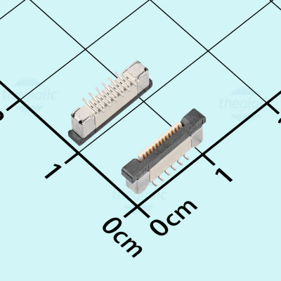 Cổng FPC 12 Chân 0.5mm Tiếp Điểm Dọc