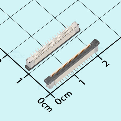 Cổng FPC 32 Chân 0.5mm Tiếp Điểm Dọc