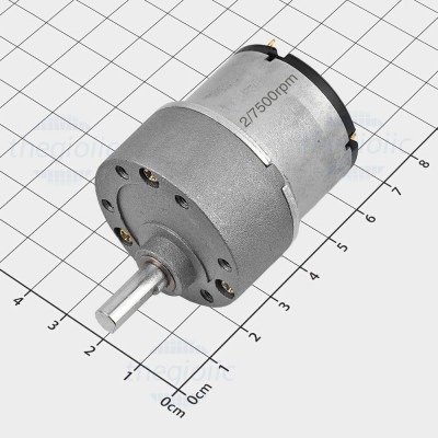 GB37-520 Động Cơ Giảm Tốc 24VDC, 960 rpm, Trục 6mm