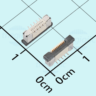 Cổng FPC 9 Chân 0.5mm Tiếp Điểm Dọc