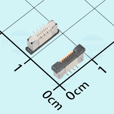 Cổng FPC 7 Chân 0.5mm Tiếp Điểm Dọc