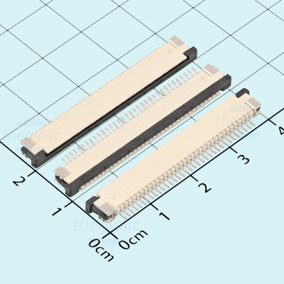 Cổng FPC 34 Chân 1.0mm Tiếp Điểm Trên