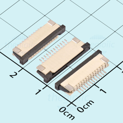 Cổng FPC 12 Chân 1.0mm Tiếp Điểm Dưới