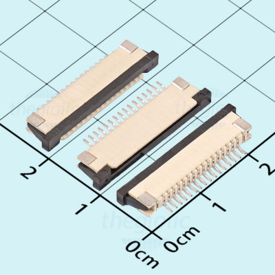 Cổng FPC 16 Chân 1.0mm Tiếp Điểm Dưới