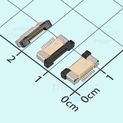 Cổng FPC 10 Chân 0.5mm Tiếp Điểm Trên