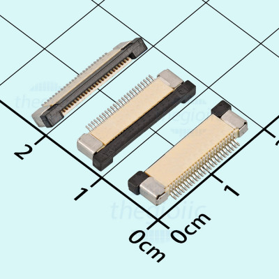 Cổng FPC 24 Chân 0.5mm Tiếp Điểm Trên